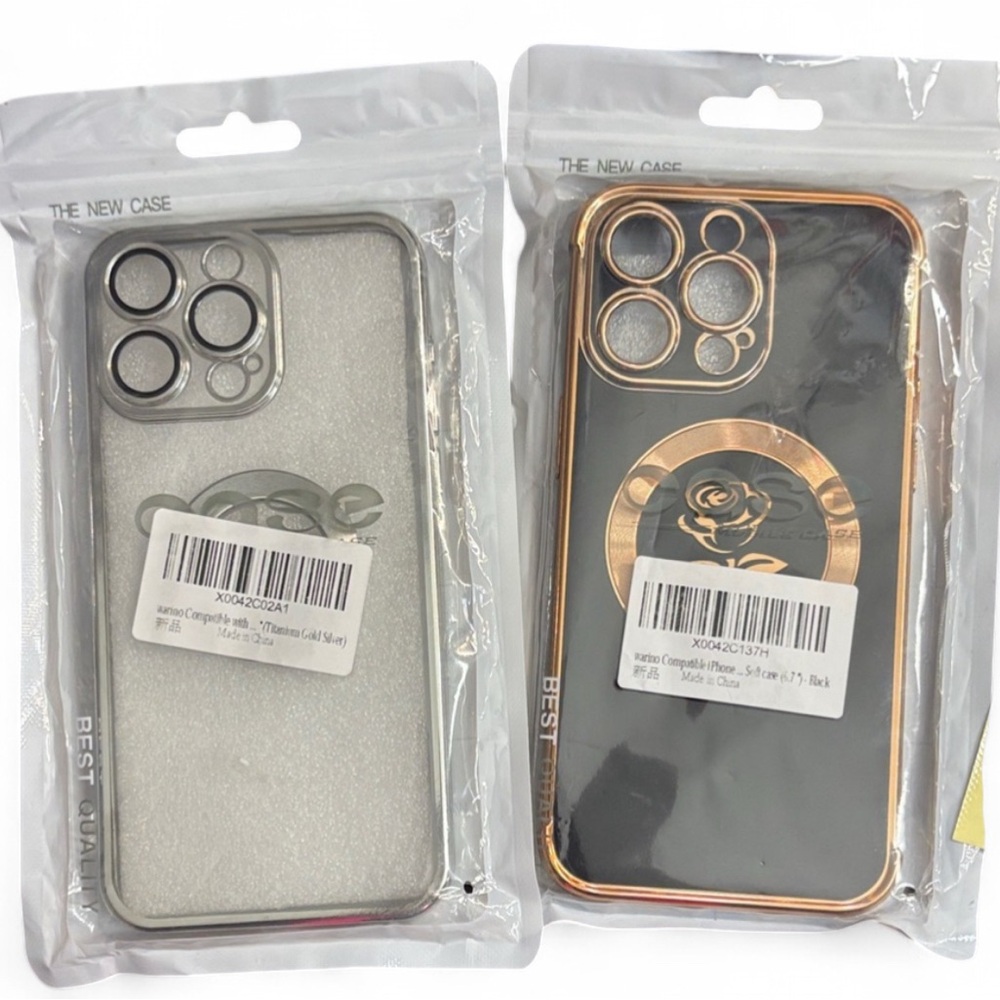 2- IPHONE CASES (iPhone 15 Pro max)